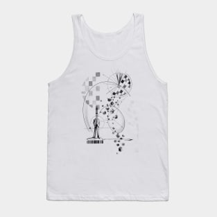 Science Fiction art illustration Tank Top